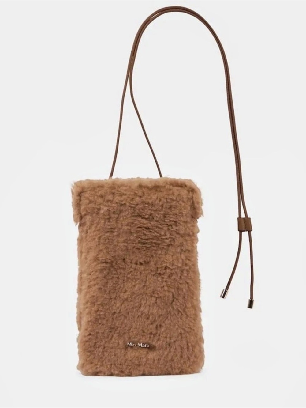 NWT MaxMara crossbody teddy phone pouch